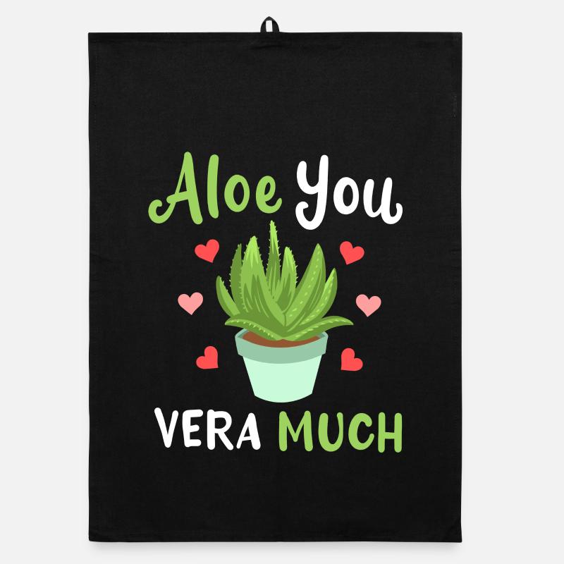 Aloe Vera Succkulente Torchon bio