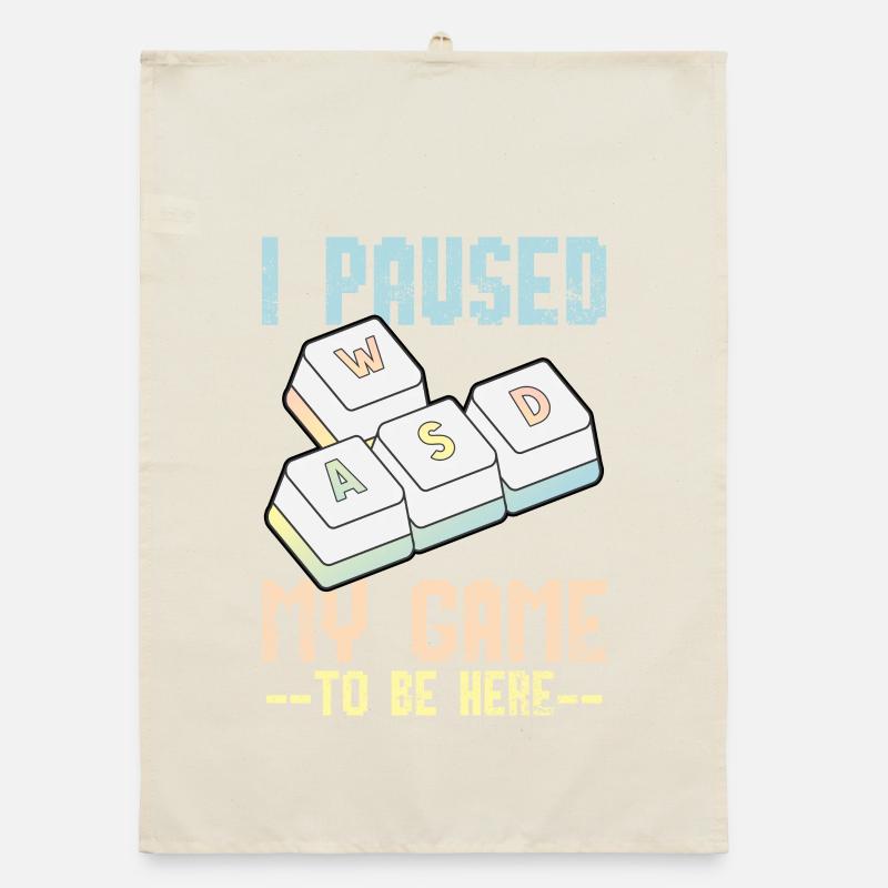 PC Games Player Computer Keyboard Organic dish towel