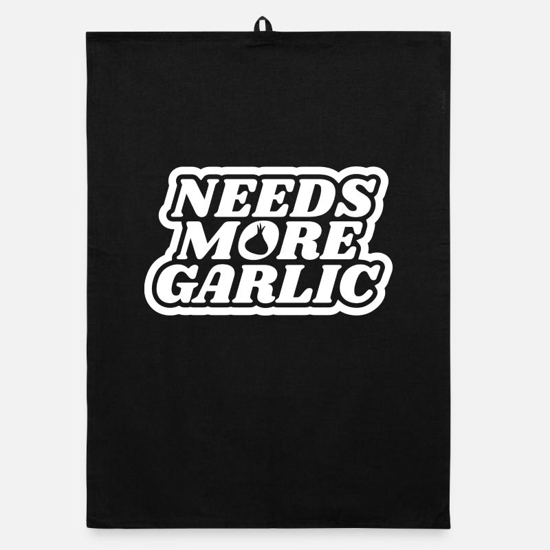 Knoblauch Organic Geschirrtuch