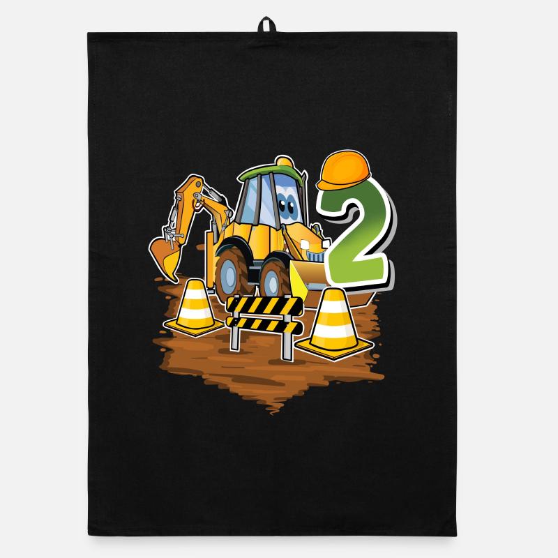 2 ans bagger anniversaire d’enfant Torchon bio