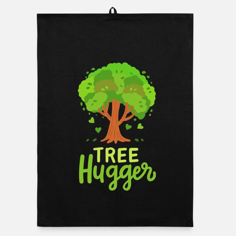 Baum Wald Baumpfleger Organic Geschirrtuch