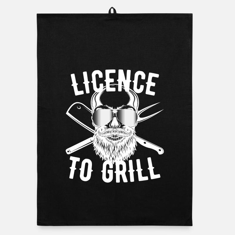 Licence To Grill Grill Master Chef Contract Griller Organic dish towel