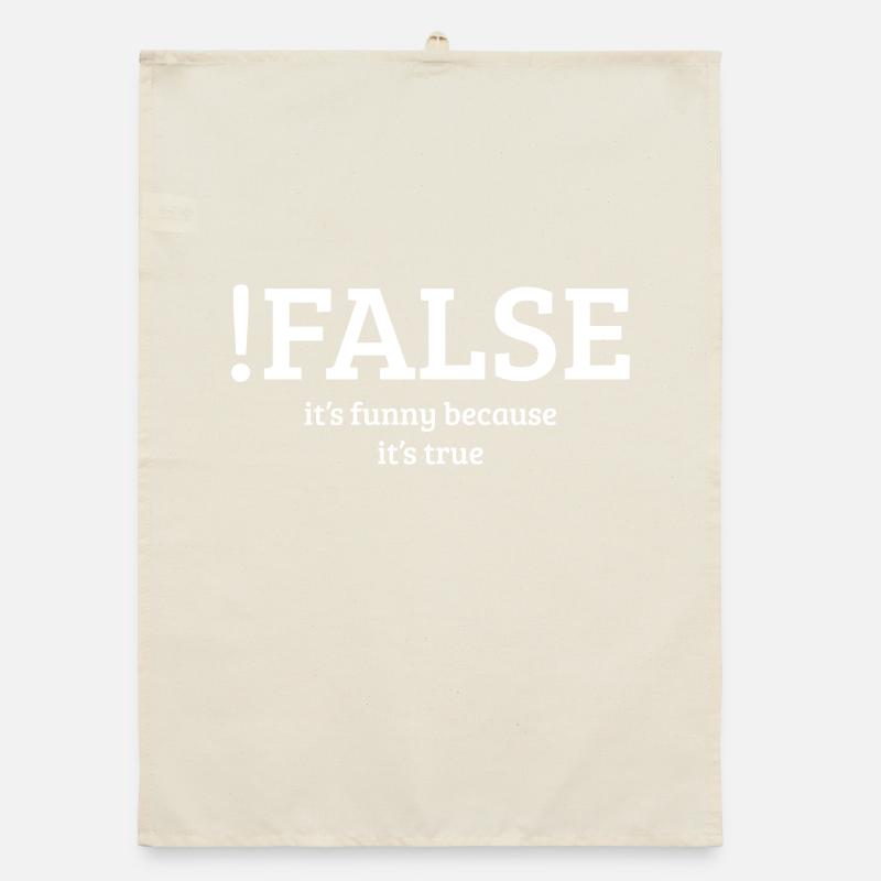 Programmierung Programmierer Organic Geschirrtuch