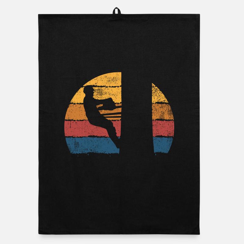 Baumpfleger Baumfäller Organic Geschirrtuch