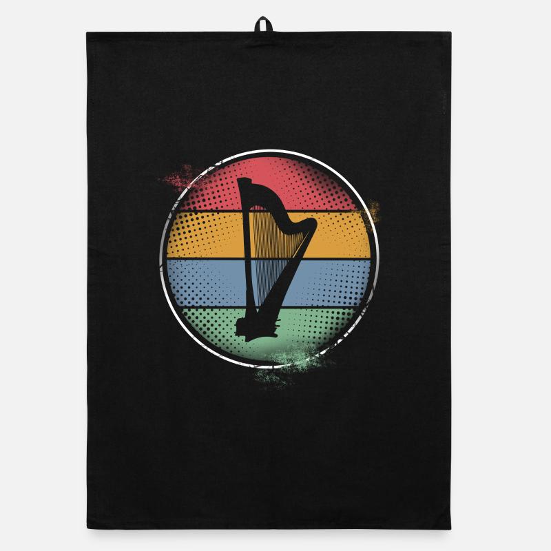 Harfe Organic Geschirrtuch