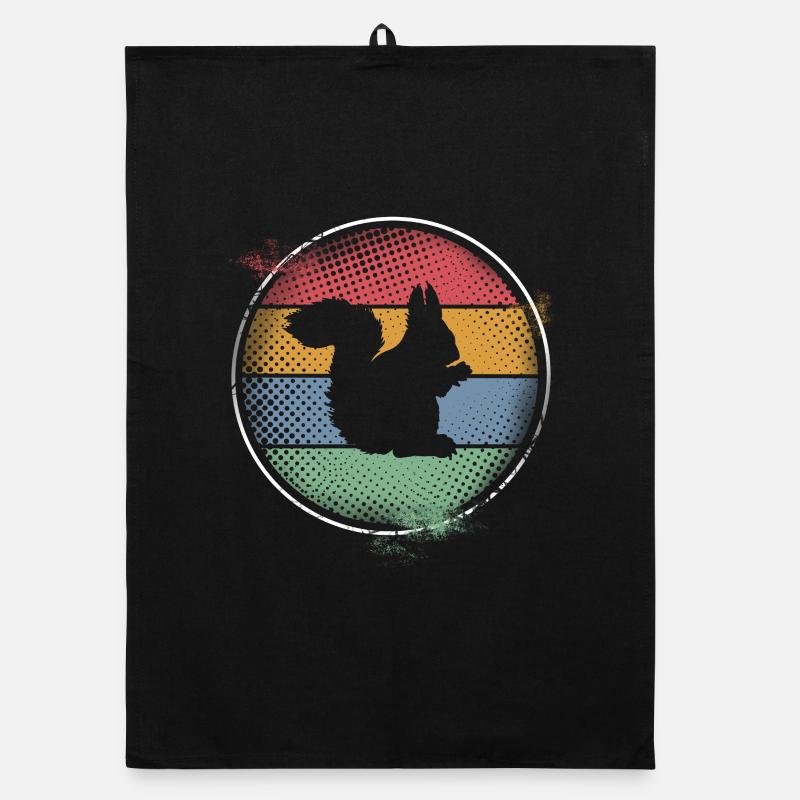 Eichhörnchen Organic Geschirrtuch