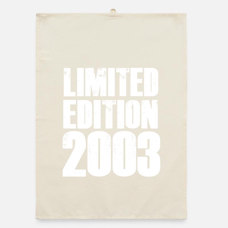 Limitierte Edition 2003 Organic Geschirrtuch