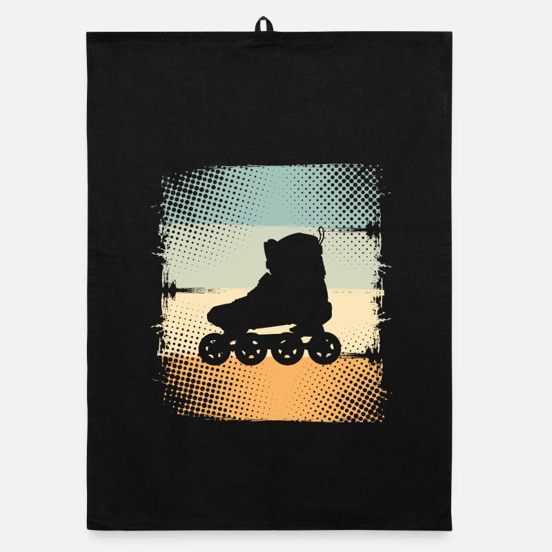 Inline Skates Organic Geschirrtuch