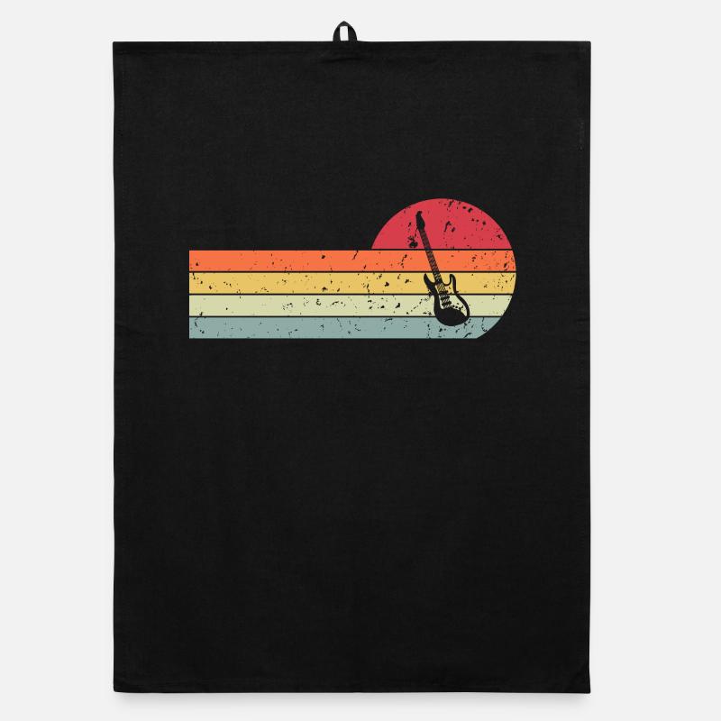 Guitar Organic dish towel