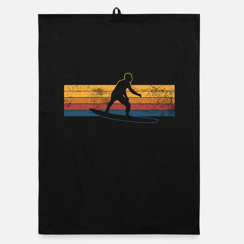 Surfen Surfer Organic Geschirrtuch