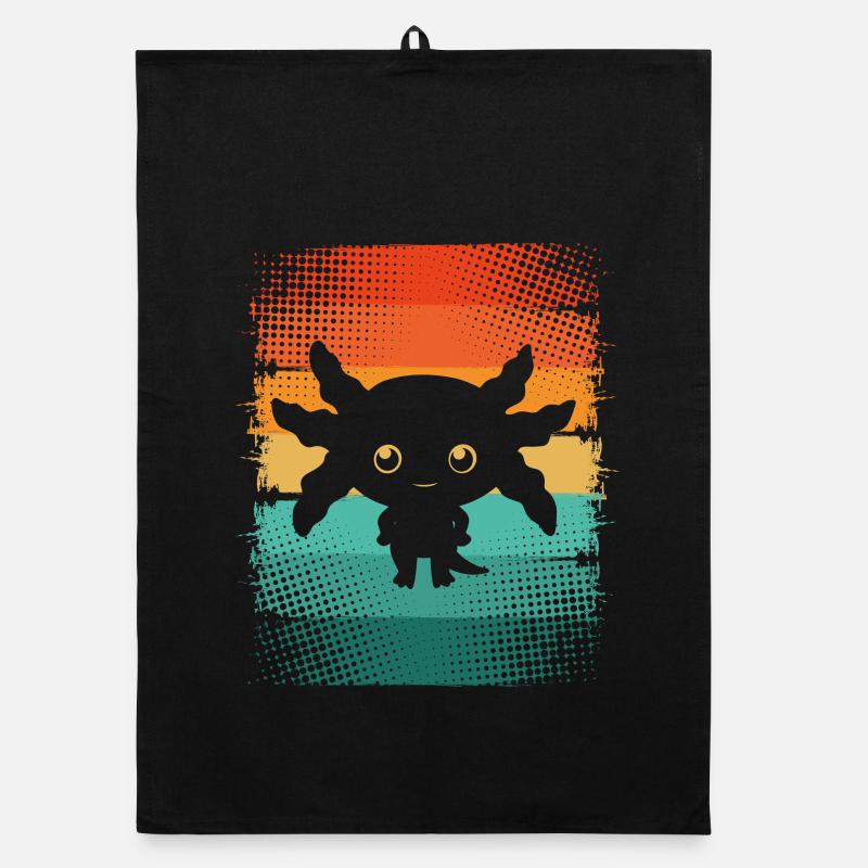 Axolotl Organic Geschirrtuch