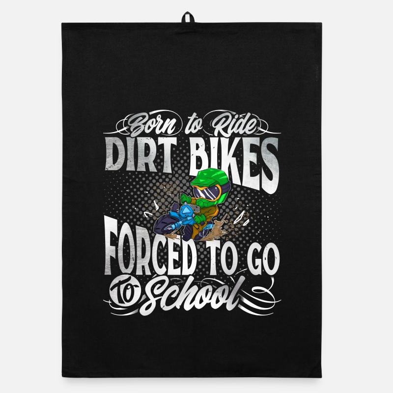 Motocross Organic dish towel