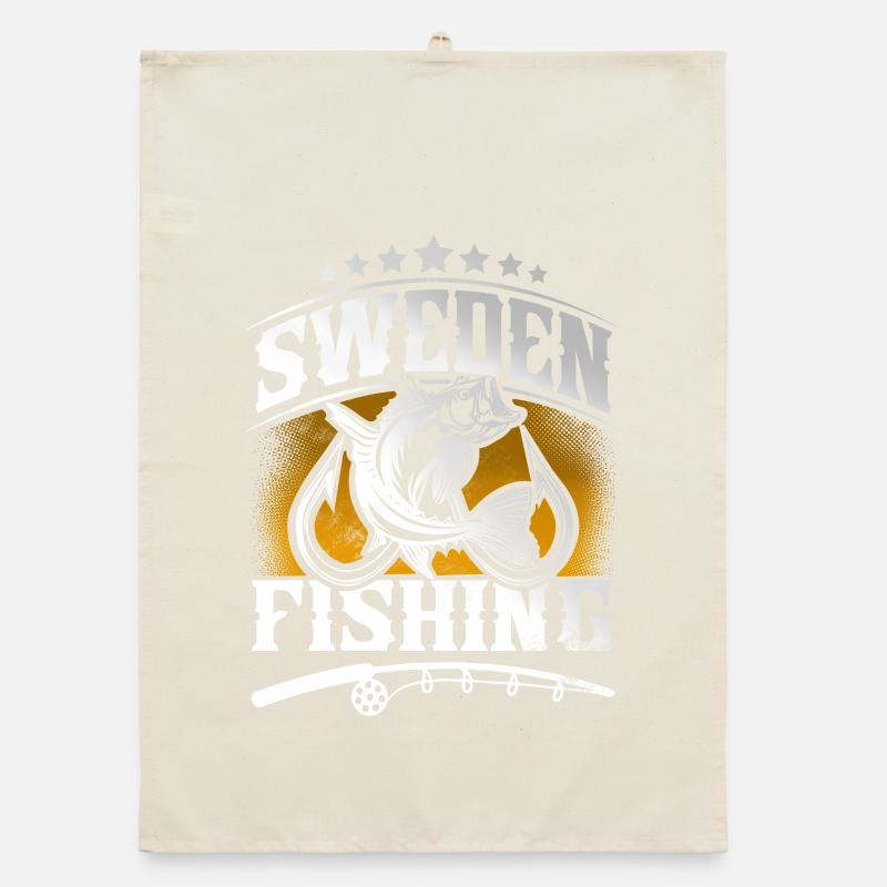 Suède Pêcheur pêcheur Torchon bio