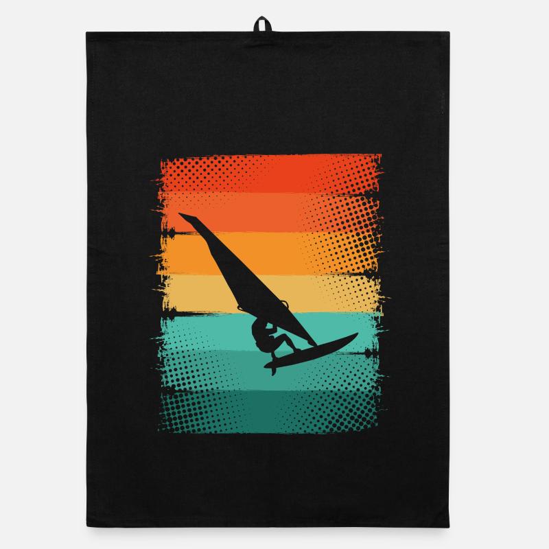 Windsurfing Organic dish towel