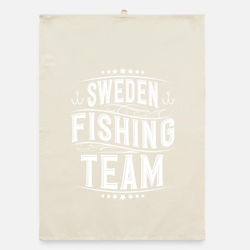 Équipe de pêcheurs de Suède Torchon bio