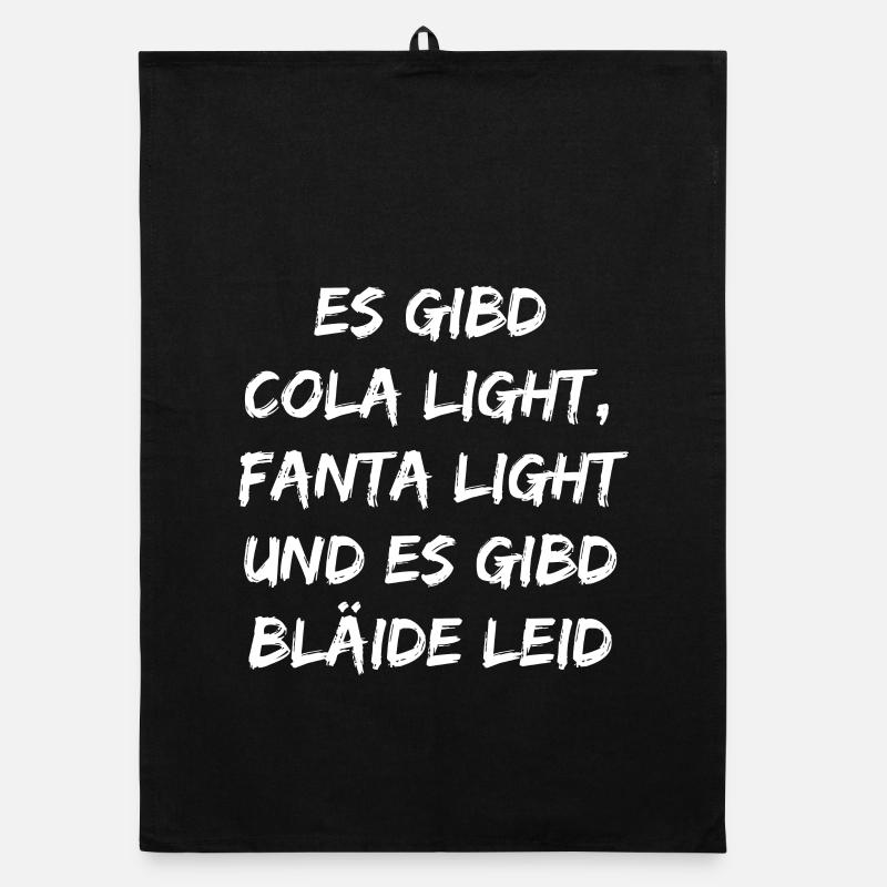 Bläide Leid - Organic Geschirrtuch - Schwarz