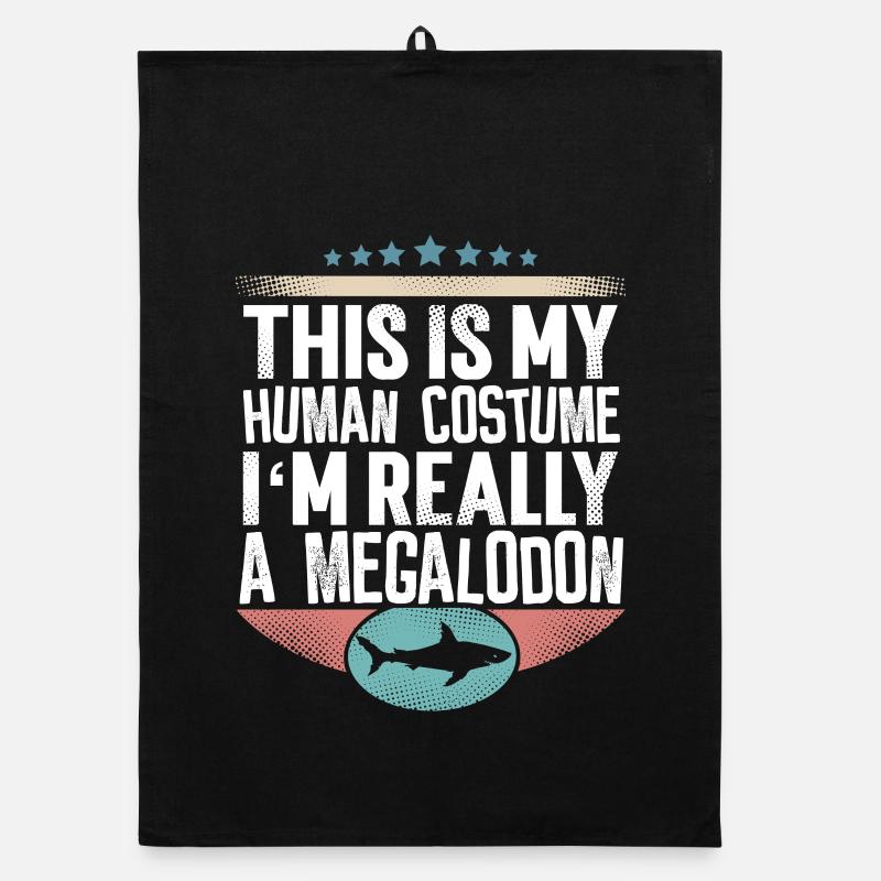 Requin géant mégalodon Torchon bio