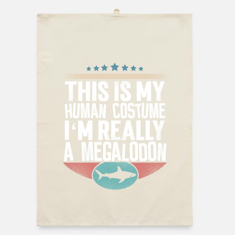 Requin géant mégalodon Torchon bio