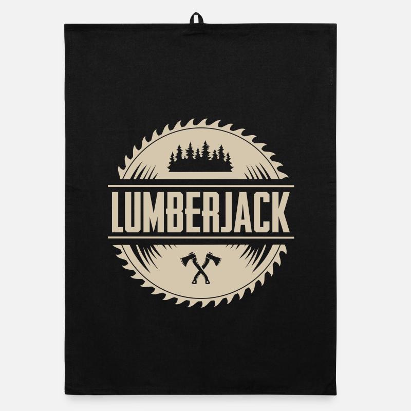 Lumberjack Organic dish towel