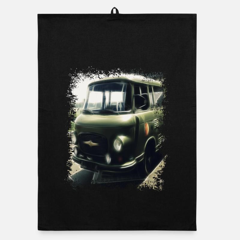 Barkas - NVA - DDR - Transporter Organic Geschirrtuch