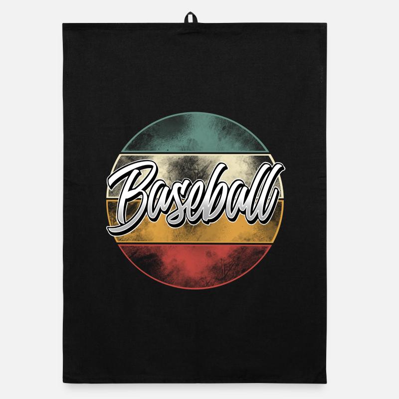 Baseball Organic Geschirrtuch