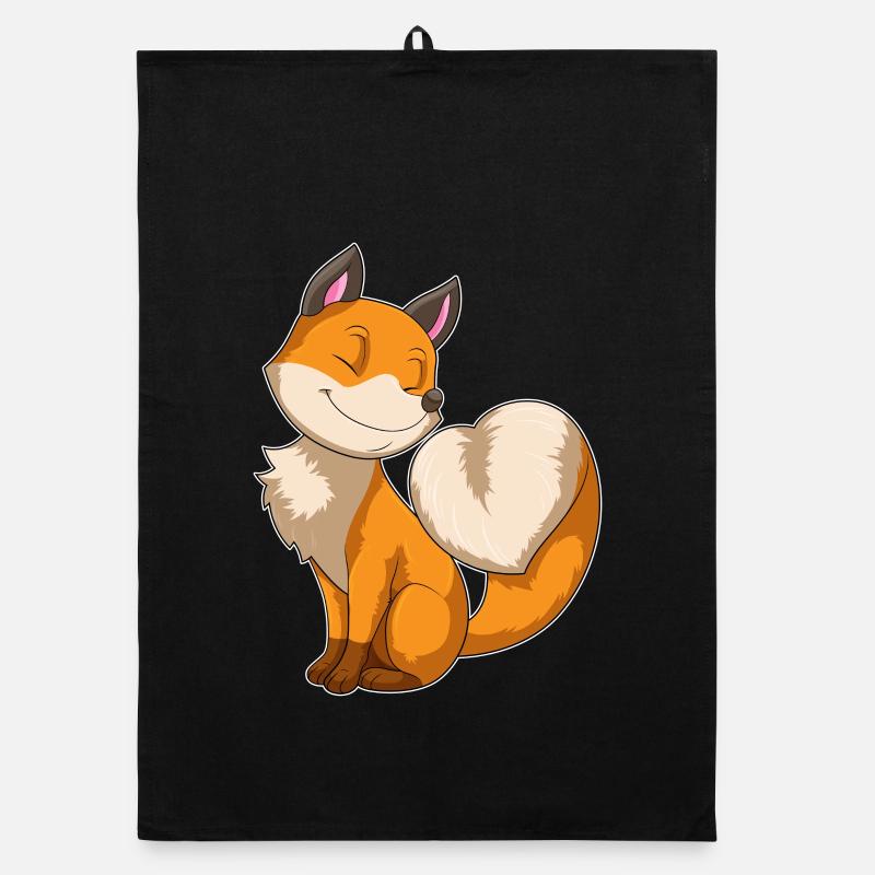 Fox Heart Organic dish towel