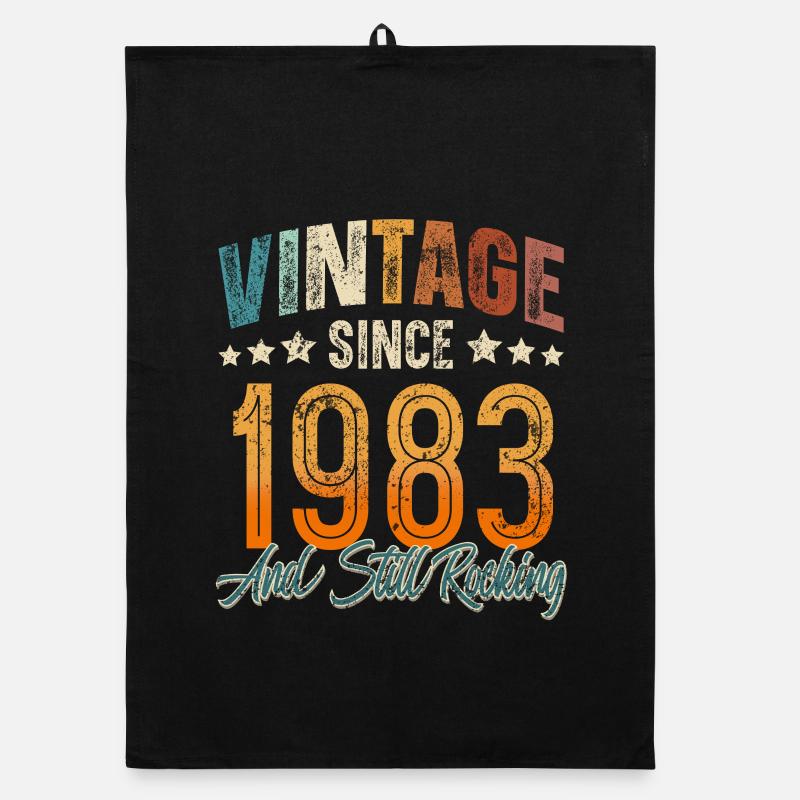 1983 Année de naissance Anniversaire Année de construction Millésime Torchon bio