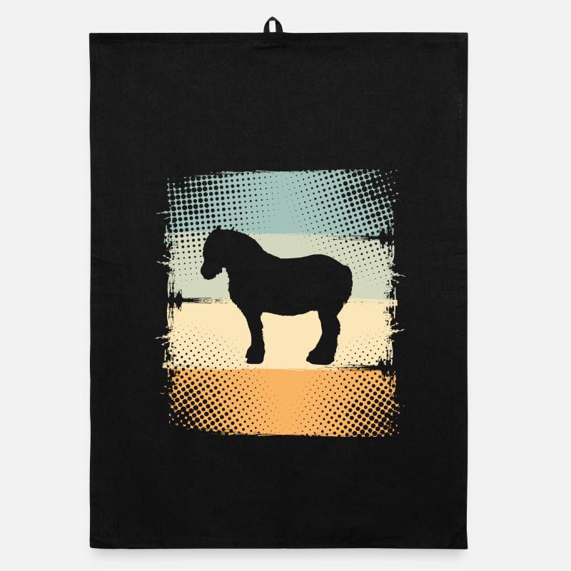 Horse Organic dish towel