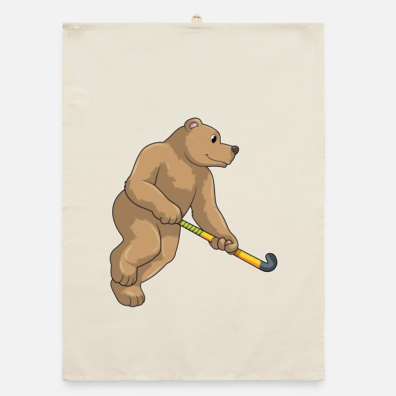 Hockey sur gazon Bear Stick Torchon bio