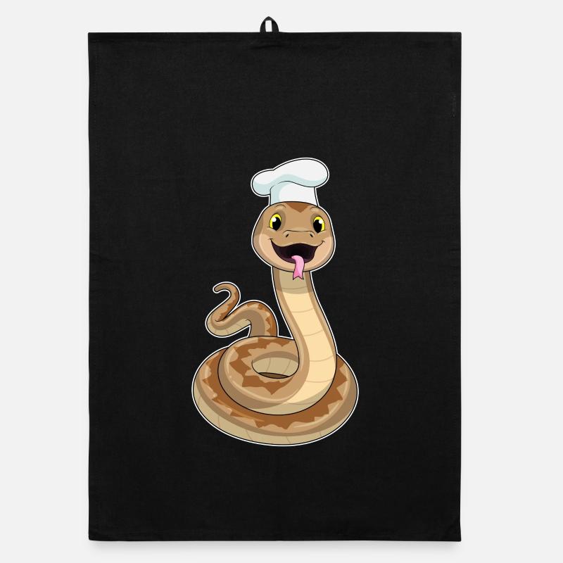 Cuisinière Chef Serpent Cuisson du Chapeau Torchon bio