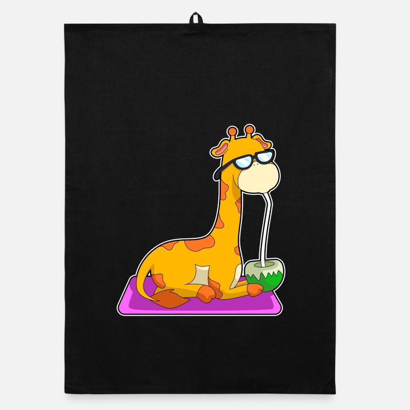 Giraffe Coconut Organic dish towel