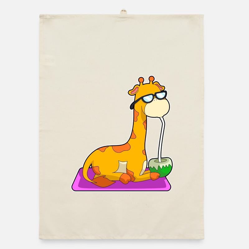 Giraffe Coconut Organic dish towel
