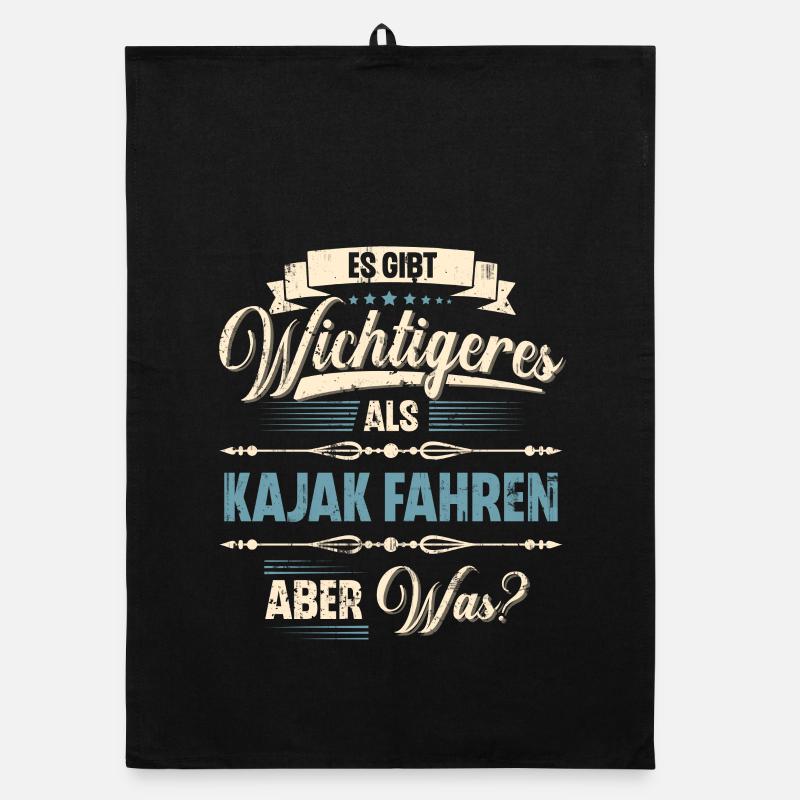 Kajak Kajakfahrer Kajaker Team Organic Geschirrtuch