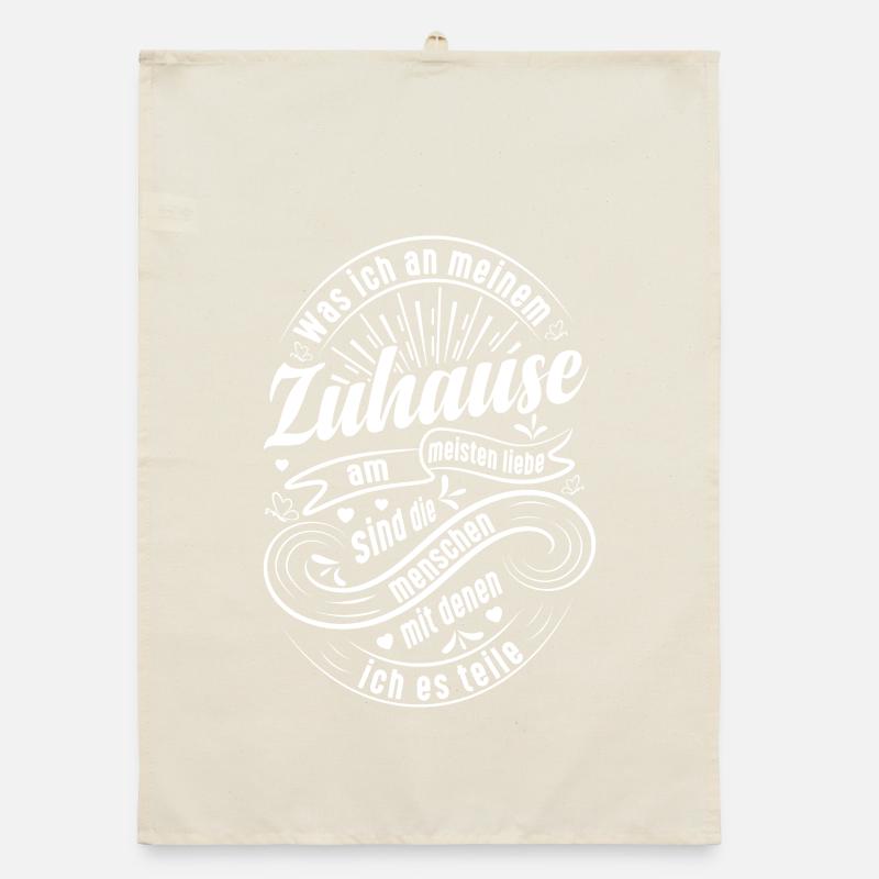 Ce que j’aime le plus dans ma maison, c’est... Torchon bio