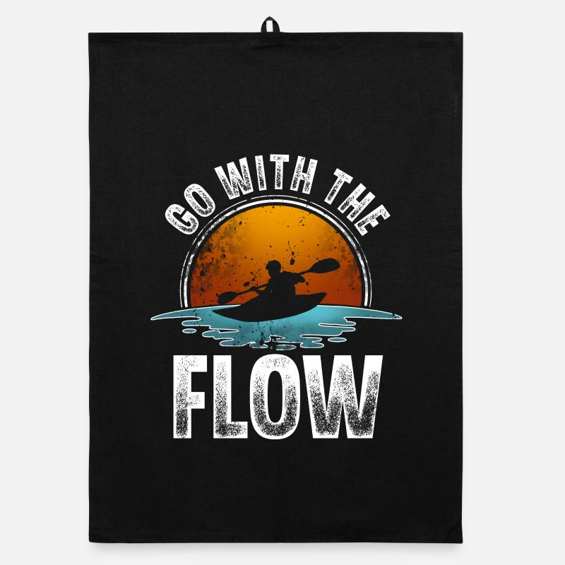 Kayak Kayaker Kayaker Organic dish towel