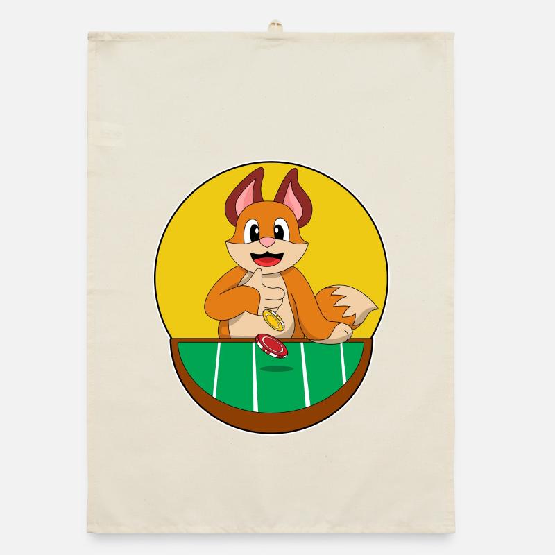 Jetons de poker Fox Poker Torchon bio