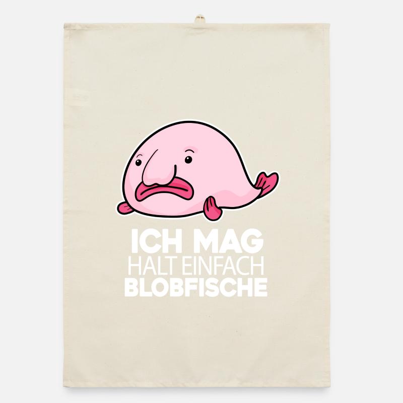 Blobfisch Organic Geschirrtuch