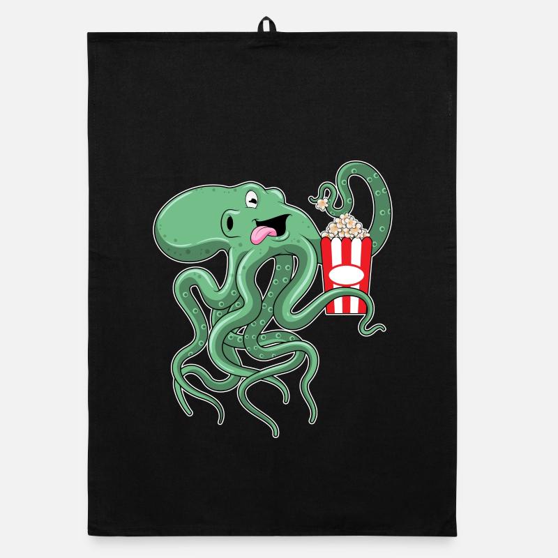 Popcorn pieuvre Torchon bio