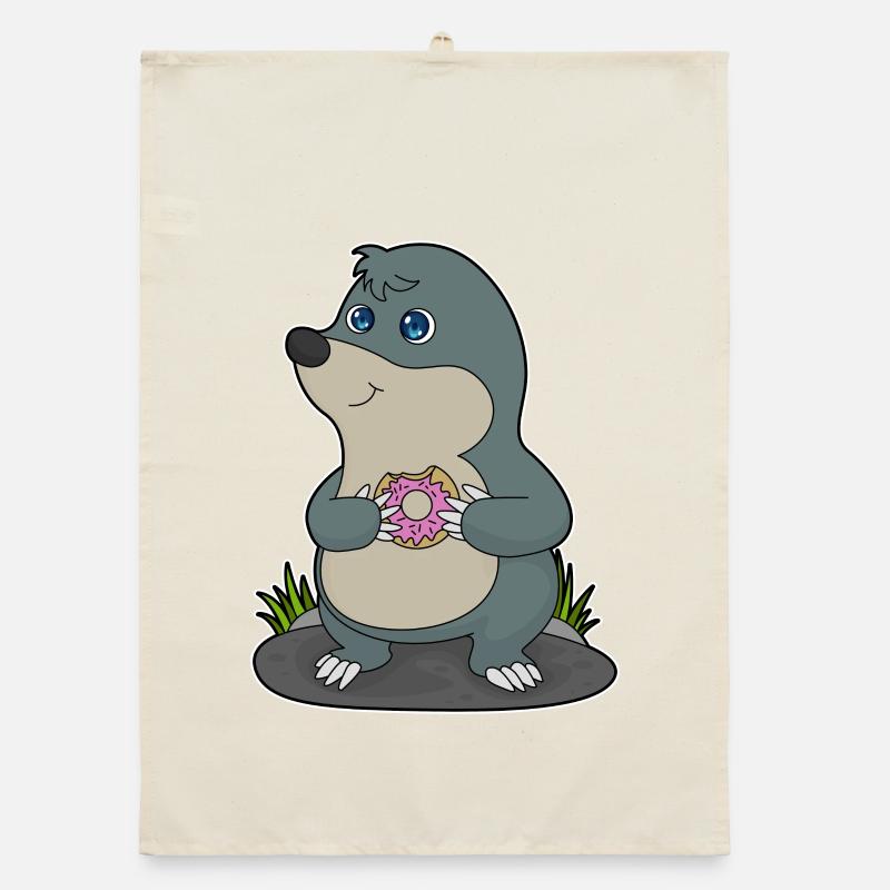 Mole Donut Organic dish towel