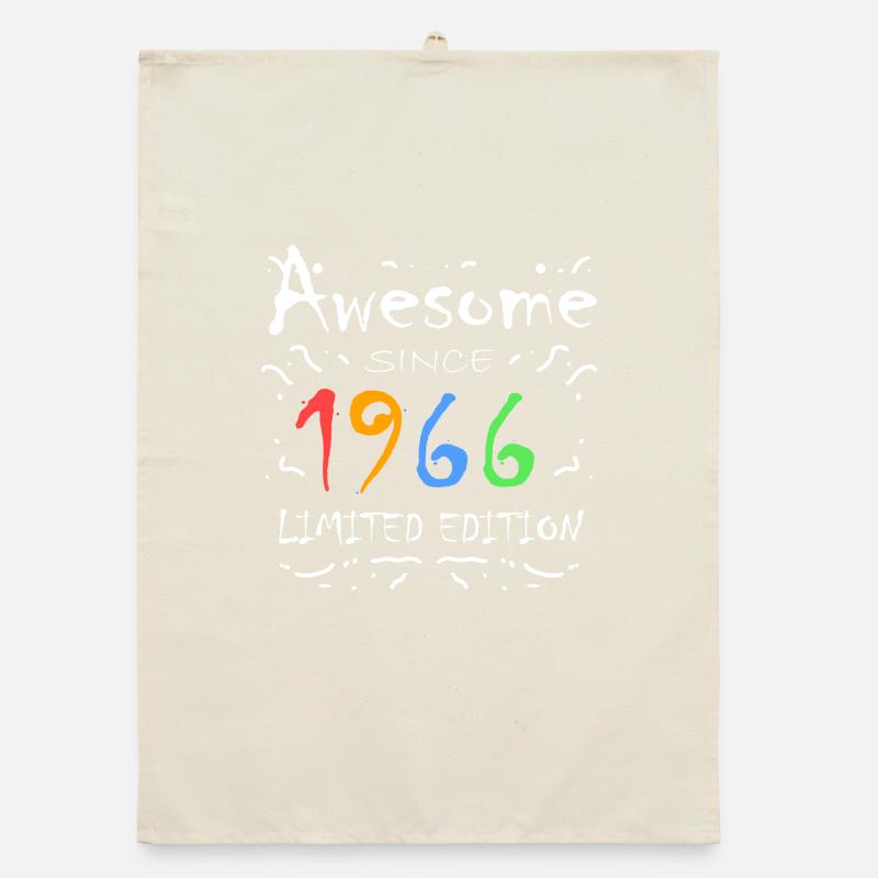 1966 - Born 1966 - Fantastic since 1966 Organic dish towel