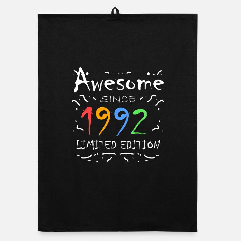 1992 - Born 1992 - Fantastic since 1992 Organic dish towel
