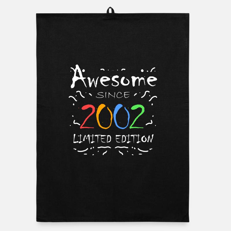 Born in 2002 - Fantastic since 2002 Organic dish towel