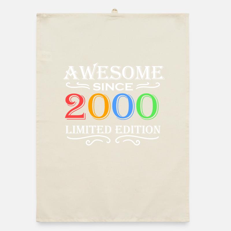 2000 - Vintage 2000 - Fantastic since 2000 Organic dish towel