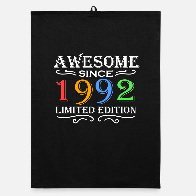 1992 - Born 1992 - Fantastic since 1992 Organic dish towel
