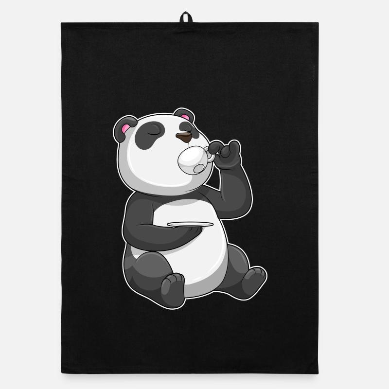 Panda Mug Torchon bio