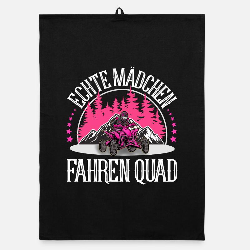 Quad ATV Offroad Quadfahrer Organic Geschirrtuch