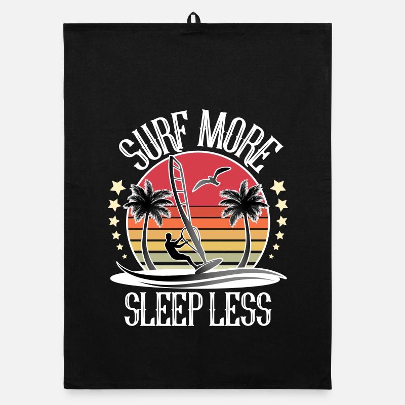 Windsurfing Windsurfer Windsurf Organic dish towel