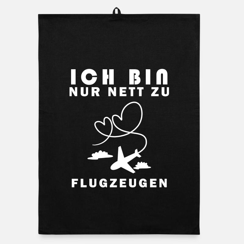 Modellflug Pilot Modellbau Flugzeug Modellbauer Organic Geschirrtuch