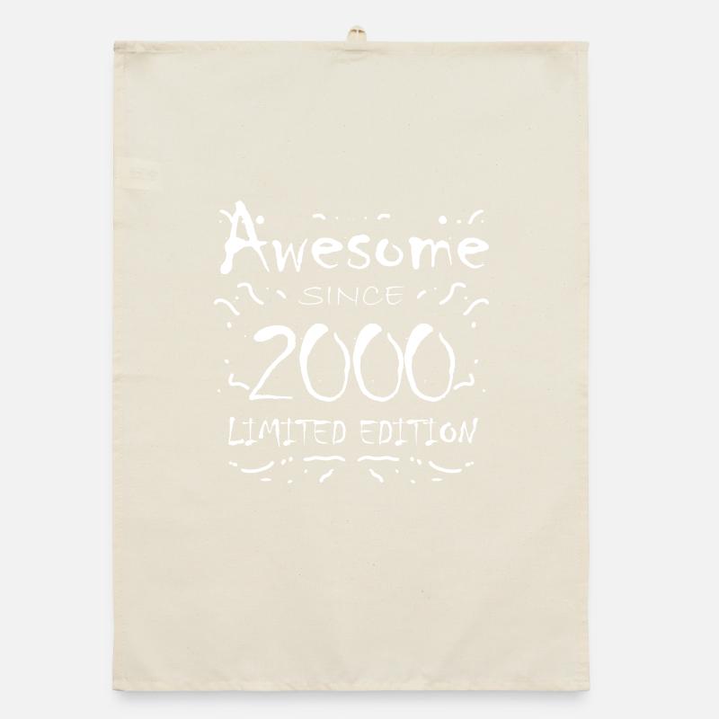 2000 - Vintage 2000 - Fantastic since 2000 Organic dish towel