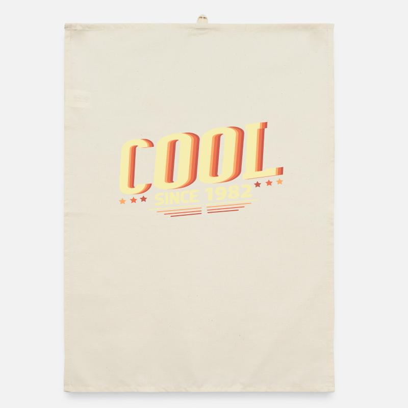 Cool since 1982 Organic dish towel